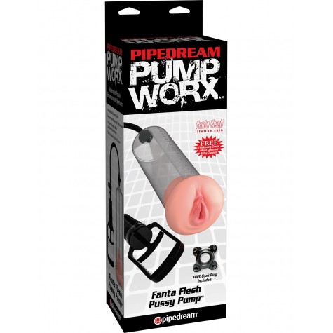 Вакуумная помпа PUMP WORX FANTA FLESH PUSSY PUMP